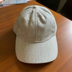 Madewell Striped Baseball Cap